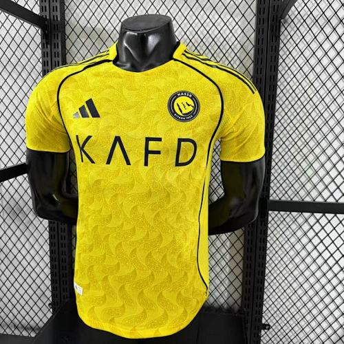 25-26 Al-Nassr home player version soccer jersey