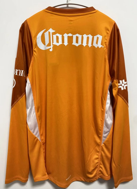 25-26 America orange Long sleeve Player Version Goalkeeper jersey