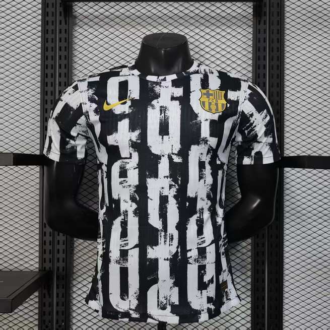 25-26 BAR black and white special player version jersey