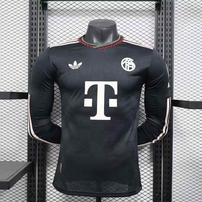 25-26 Bayern Third Away Long Sleeve Player Version jersey