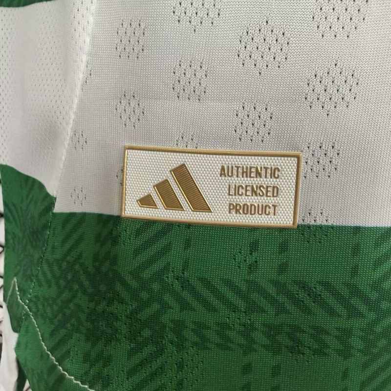 25-26 Celtic home long sleeve player version jersey