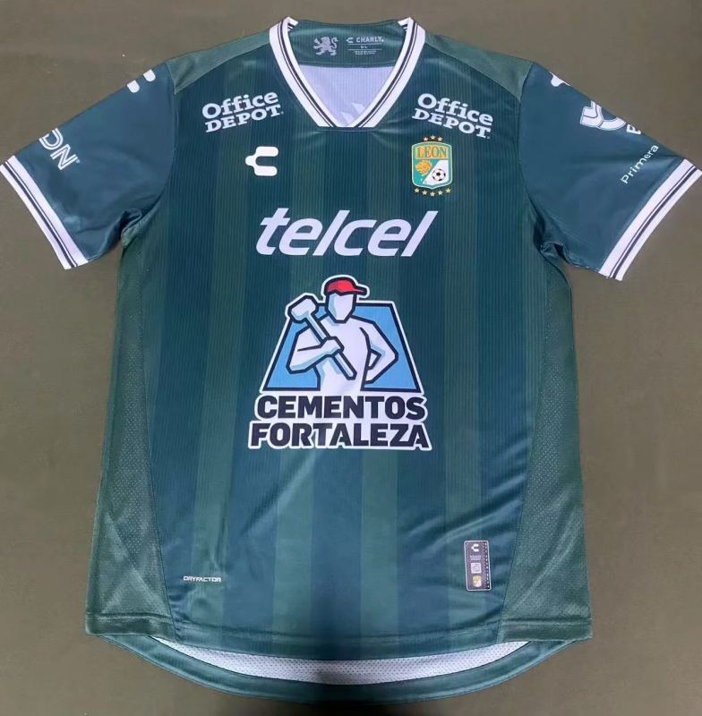 25-26 Club Leon home player version soccer jersey