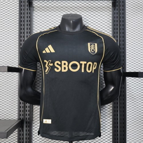 25-26 Fulham away player version soccer jersey size S-2XL