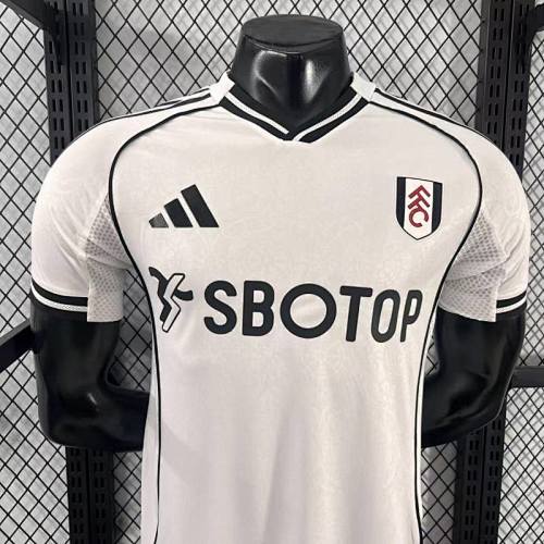 25-26 Fulham home player version soccer jersey size S-2XL