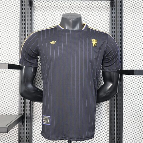 25-26 MNU Black Retro Model Player Version jersey