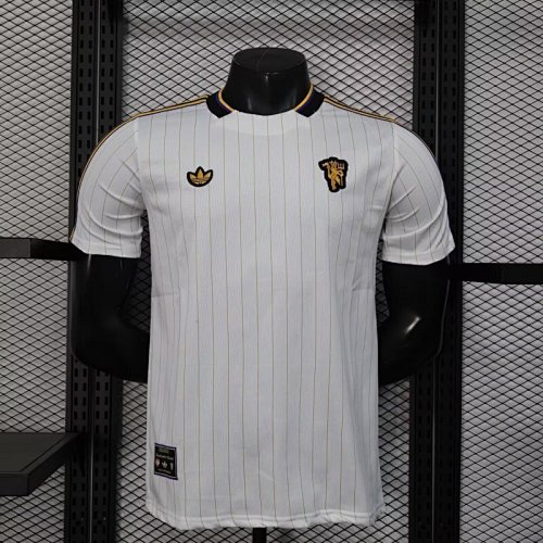 25-26 MNU White Retro Model Player Version Jersey