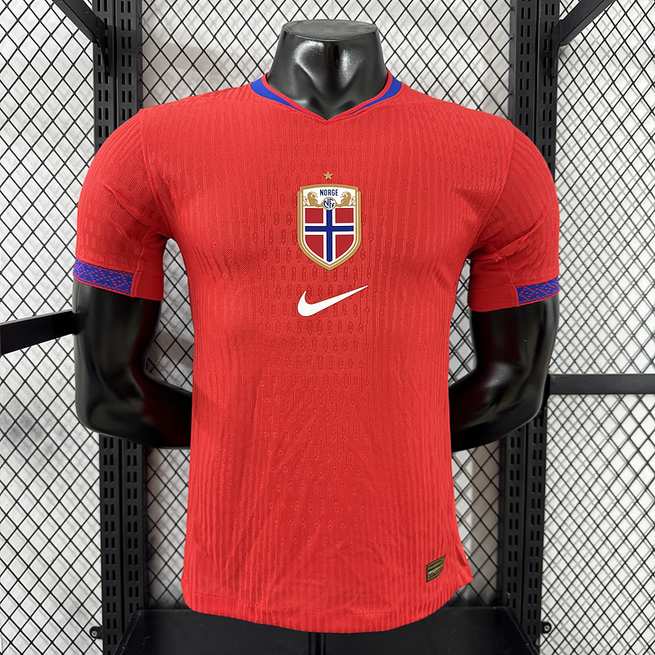 25-26 Men Version Norway women's home Player Version soccer jersey