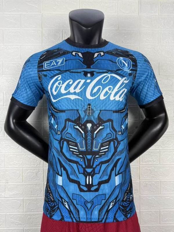 25-26 Napoli blue Coca Cola Player version jersey