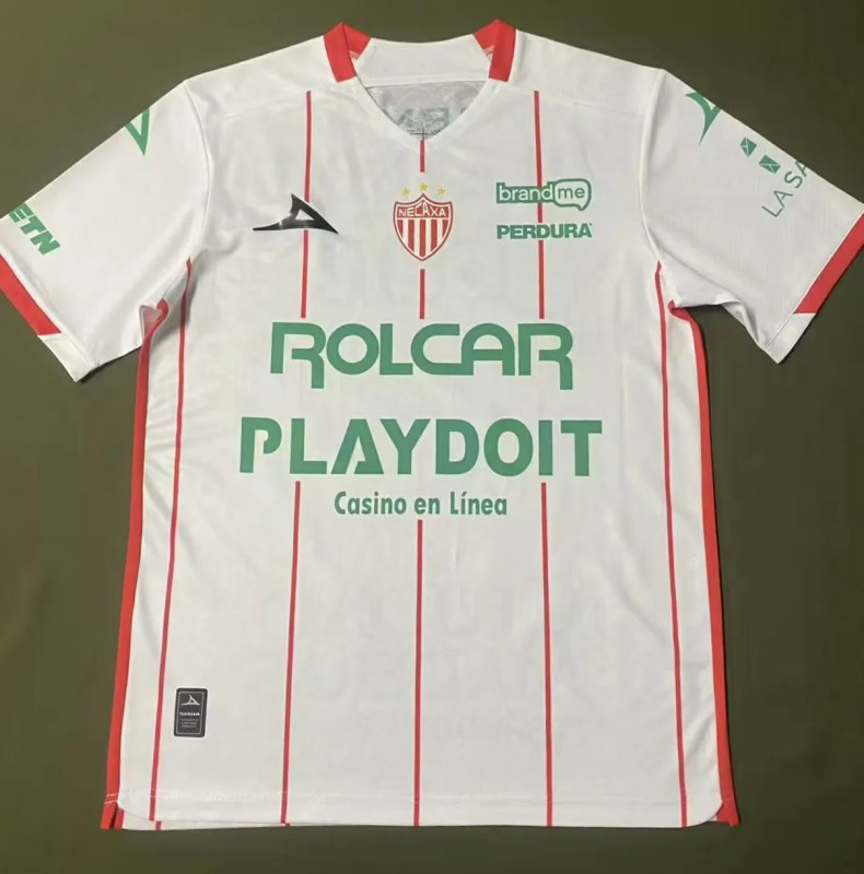 25-26 Necaxa home player Version soccer jersey