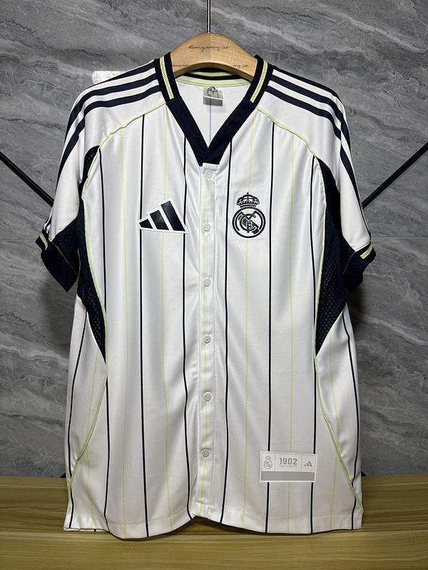 25-26 R MAD white player version baseball jersey