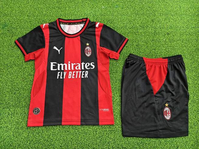 26/27 AC Milan Home Player Version Kids Kit