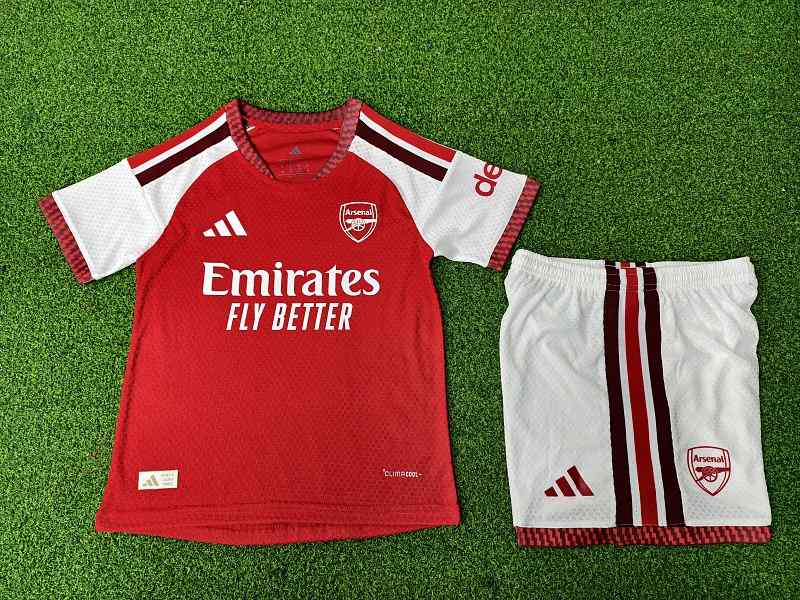 26/27 Arsenal Home Player Version Kids Kit