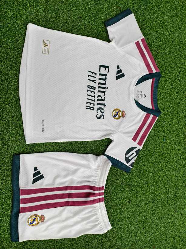 26/27 Real Madrid Home Player Version Kids Kit