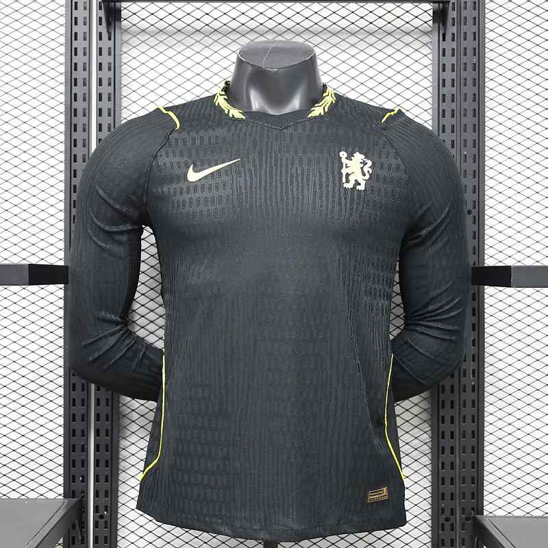 26-27 Player Chelsea Away Long Sleeve Kit S-3XL