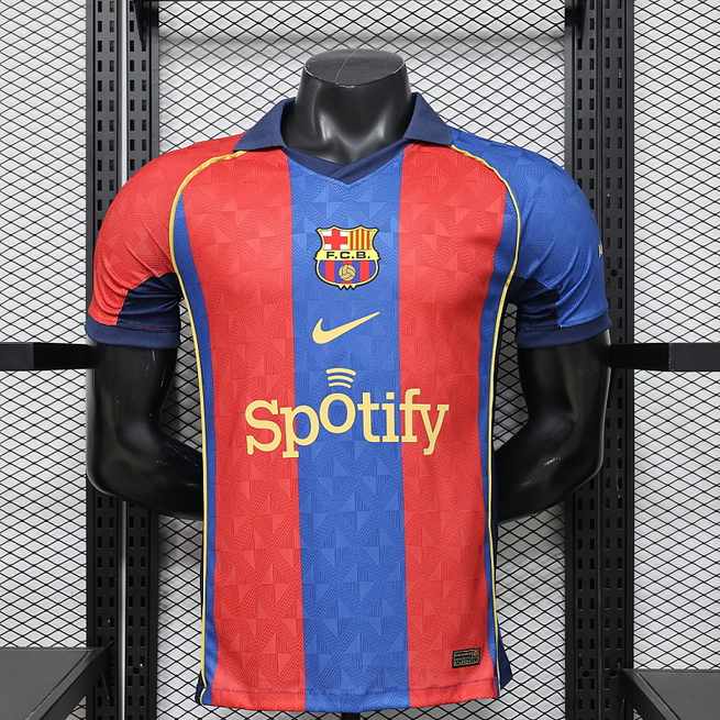 26-27 Player FC Barcelona Retro Casual Special Edition Kit S-3XL Cheap Football Jersey Wholesale Yup