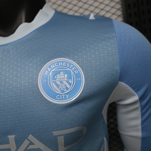 26-27 Player Manchester City Home Long Sleeve Kit S-3XL