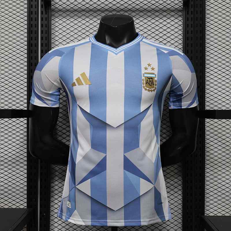 Argentina 2026 White And Blue Special Player Version Jersey S-XXL