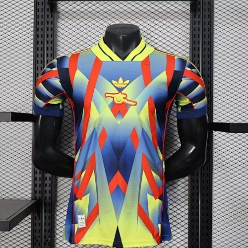 Arsenal 2025-26 Colorful Player Version Training jersey size S-2XL