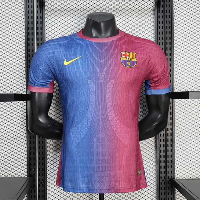 Barcelona 2026/27 Blue And Red Special Player version Jersey