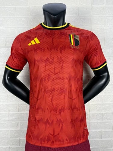 Belgium 2025/26 Home player version size S-2XL