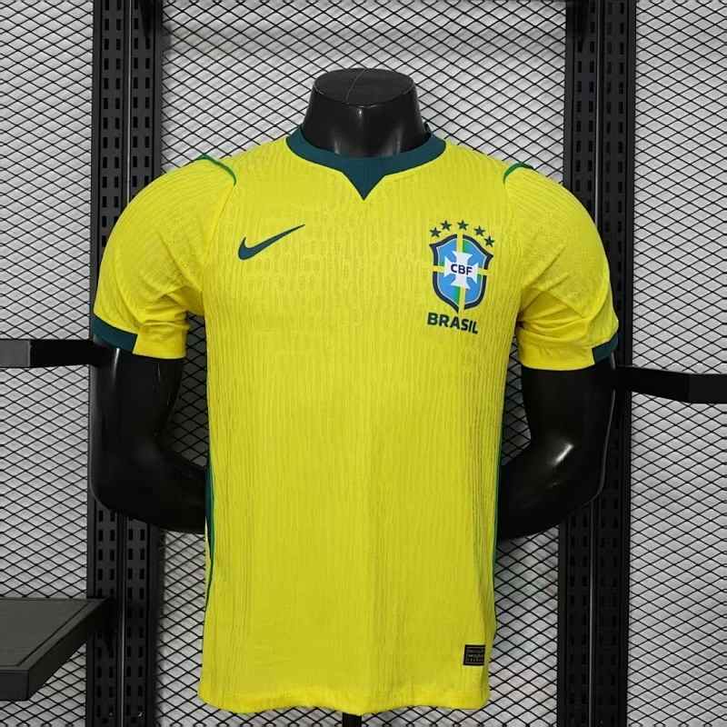 Brazil 2025/26 Home player version size S-2XL