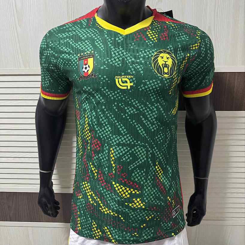Cameroon 2026 World Cup home Player Version Jersey