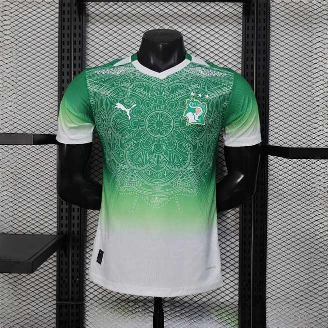 Cote d Ivoire 2026 World Cup Special Edition Green Jersey Player Version S-XXL