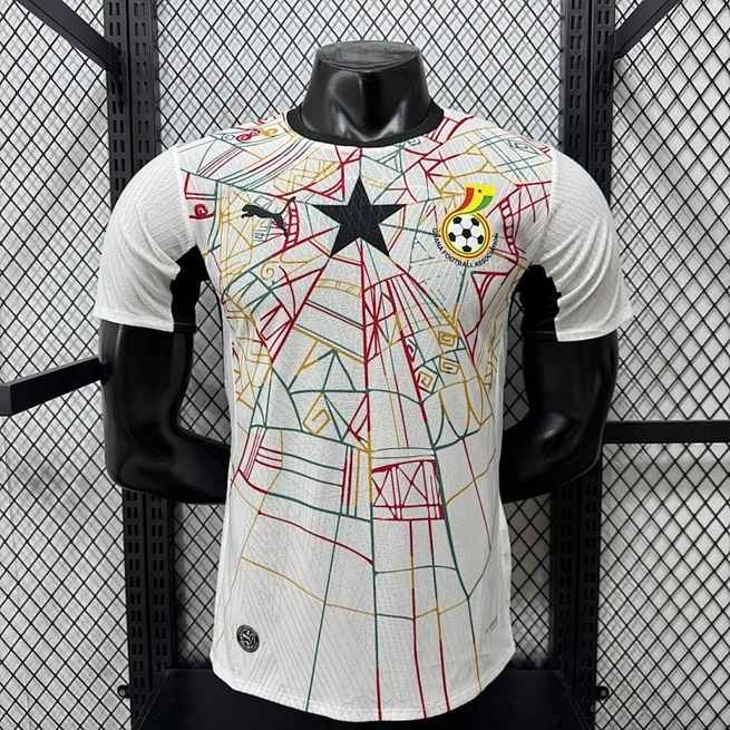 Ghana 2026 World Cup Home Player Version soccer jersey
