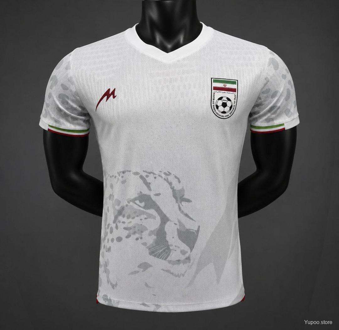 Iran 2026 World Cup Away Player Version Soccer Jersey S-2XL