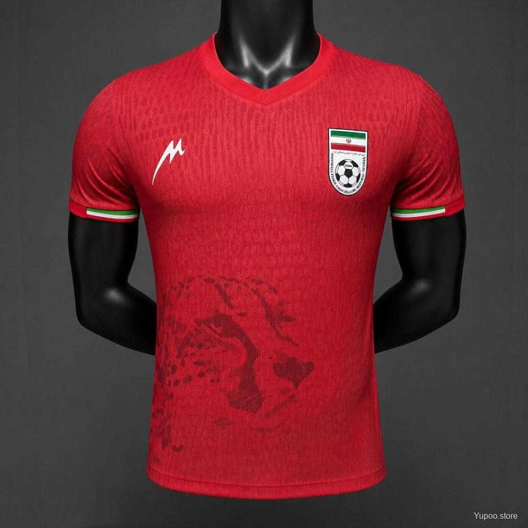 Iran 2026 World Cup Home Player Version Soccer Jersey S-2XL