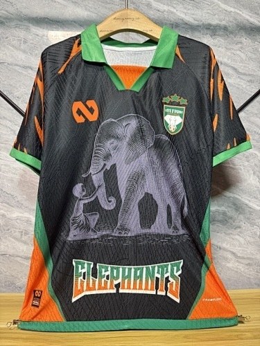 Ivory Coast 2025/06 Black Special Player Version soccer jersey size S-2XL