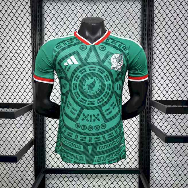 Mens Mexico 2026 World Cup Home Jersey Player Version