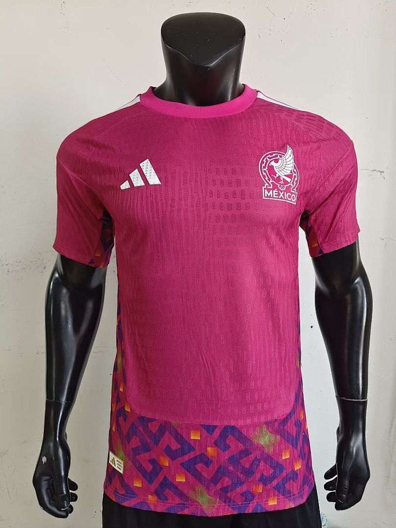 Mexico 2026 World Cup Pink Goalkeeper player version size S-2XL