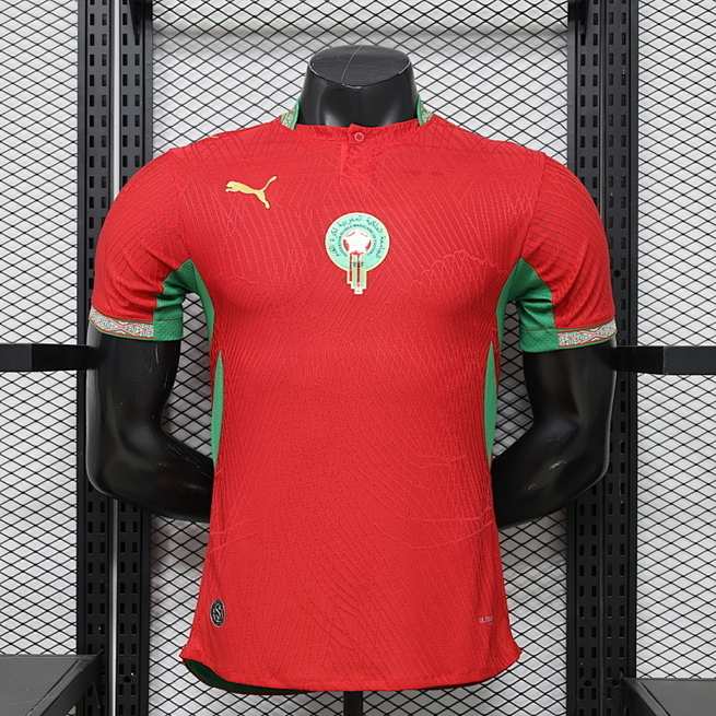 Morocco 2026 World Cup home Player Version jersey