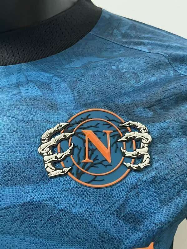 Naples Napoli 2025/26 Halloween version Navy Player Edition soccer Jersey S-2XL