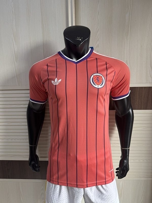 Scotland 2026 World Cup Away Player Version soccer jersey size S-2XL