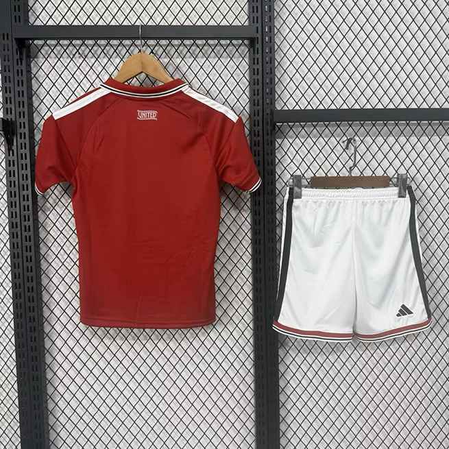 2026/27 Manchester United Home Adult Soccer Jersey Suit S-2XL