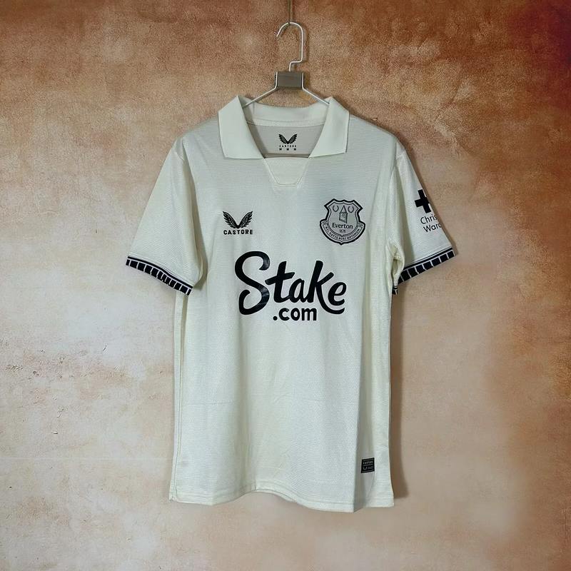 25-26 Everton away soccer jersey size S-2XL
