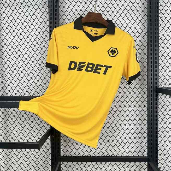 25-26 Wolves home soccer jersey