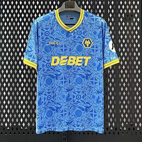 Wolverhampton 2025/26 Away Soccer Jersey