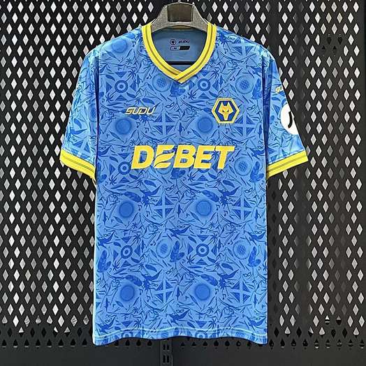 Wolverhampton 2025/26 Away Soccer Jersey