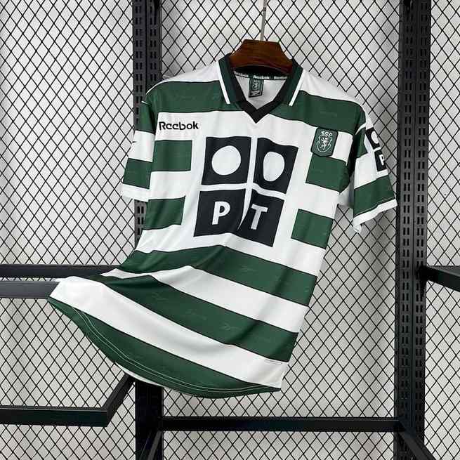 00-01 Retro Sporting Lisbon Home Kit S-XXL