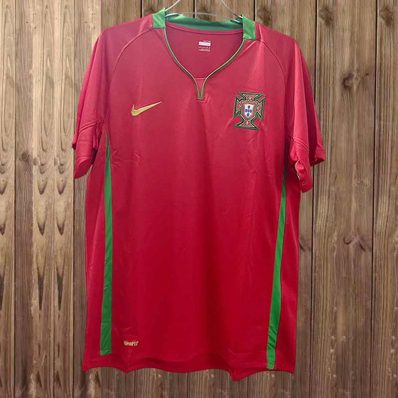 2008 Portugal home retro jersey