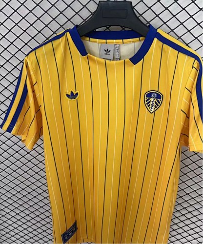 25-26 Leeds United yelloe retro model Jersey