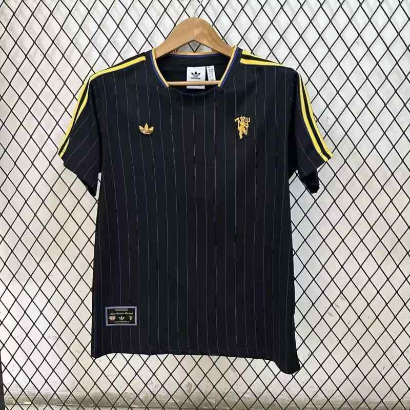 25-26 MNU Black retro Model Jersey