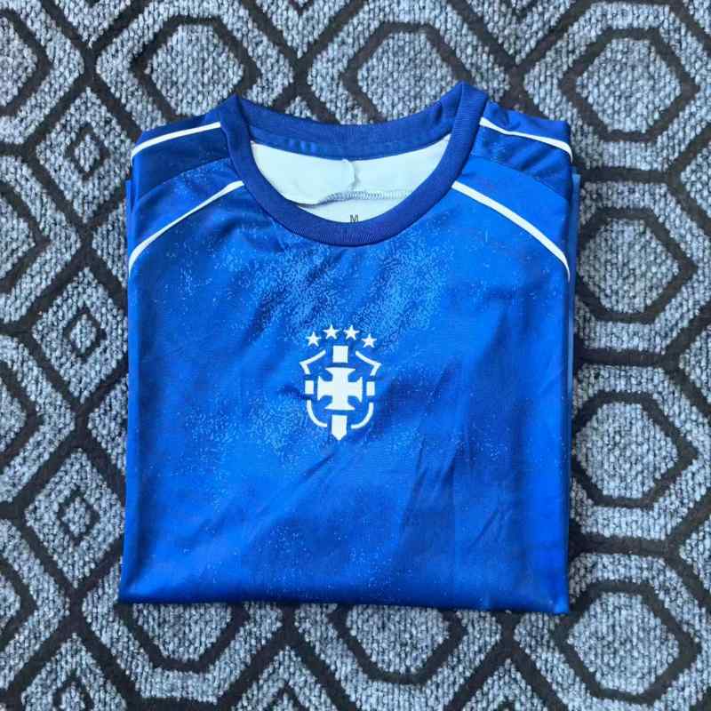 Brazil 2025/26 Ronaldo O Fenomeno 9 tribute Retro blue Jersey size S-2XL