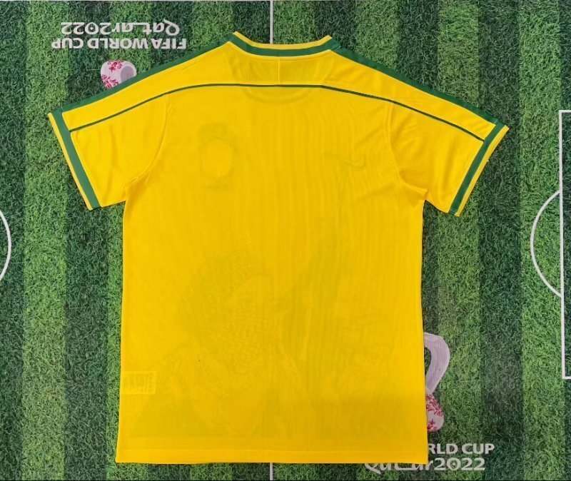 Retro 1998 Brazil Home Special Edition Jersey