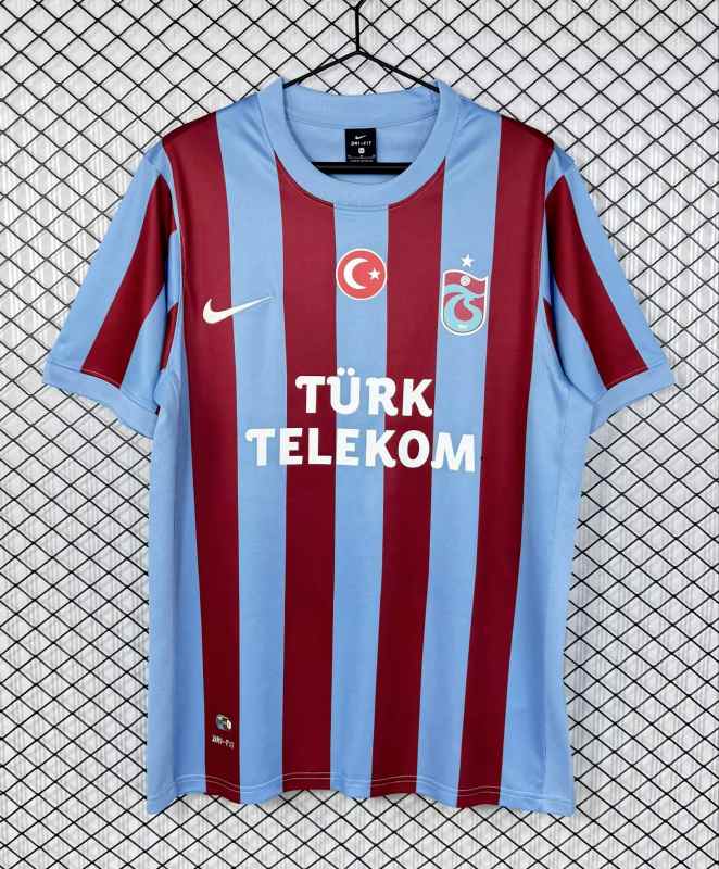 Retro 2010-11 Trabzonspor home soccer jersey size S-2XL