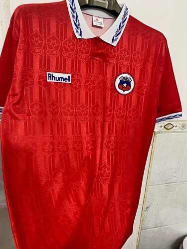 Retro Chile 1995 Home soccer jerseys