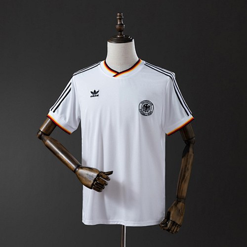 Retro Germany 1986 home soccer jerseys
